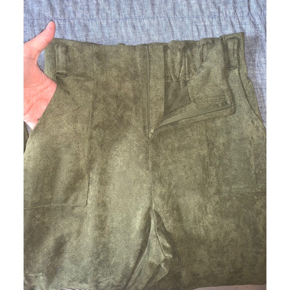 Fashion Nova faux suede green Co-ord set - Picture 8 of 8